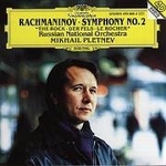 CD-cover: Mikhail Pletnev – Rachmaninov: Symphony No. 2 – The Rock